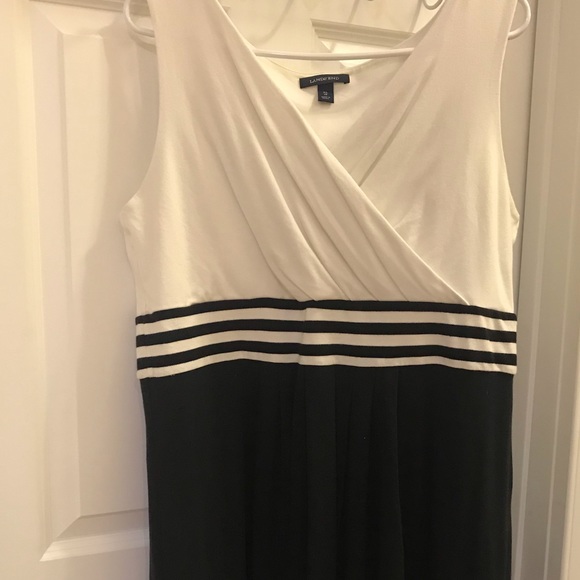 Lands' End Dresses & Skirts - Lands End Black and White Dress